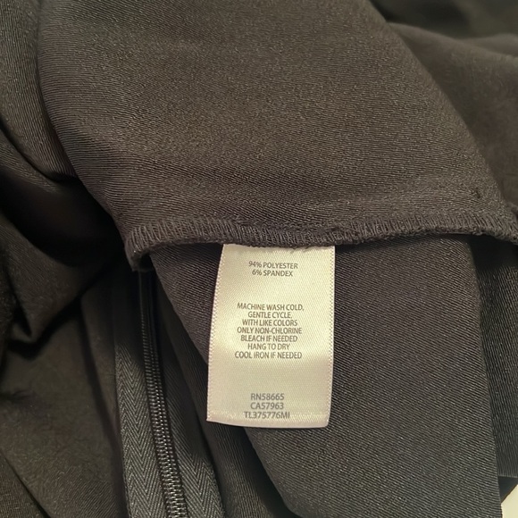 Leith Ruffle Sleeve Top Black XS NWT - Picture 9 of 9